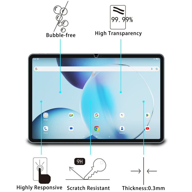 For Doogee T30 Pro 11 2024 25pcs 9H 0.3mm Explosion-proof Tempered Glass Film - Others by PMC TechLife | Online Shopping South Africa | PMC TechLife | Buy Now Pay Later Mobicred