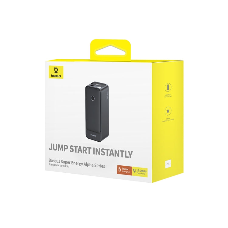 Baseus CH006 Super Energy Alpha Car Jump Starter 600A(Black) - Power Bank by Baseus | Online Shopping South Africa | PMC Jewellery