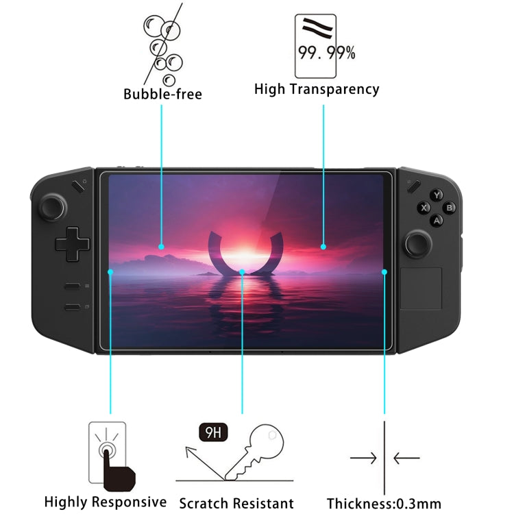 For Lenovo Legion Go 8.8 inch 9H 0.3mm Explosion-proof Tempered Glass Film - free shipping - PMC TechLife - Order now!