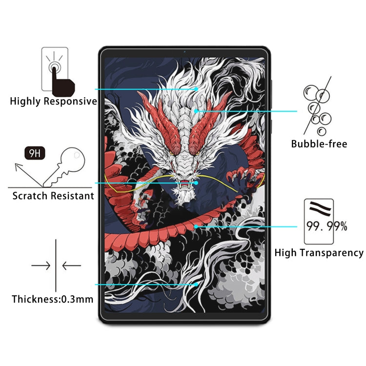 For Lenovo Legion Y700 2024 2pcs 9H 0.3mm Explosion-proof Tempered Glass Film - Others by PMC Jewellery | Online Shopping South Africa | PMC Jewellery | Buy Now Pay Later Mobicred