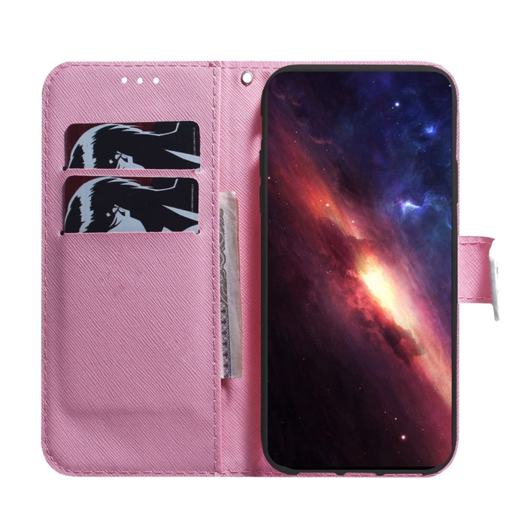 For Xiaomi Redmi Note 13 Pro+ 5G Coloured Drawing Flip Leather Phone Case(Magnolia) - Note 13 Pro+ Cases by PMC Jewellery | Online Shopping South Africa | PMC Jewellery | Buy Now Pay Later Mobicred