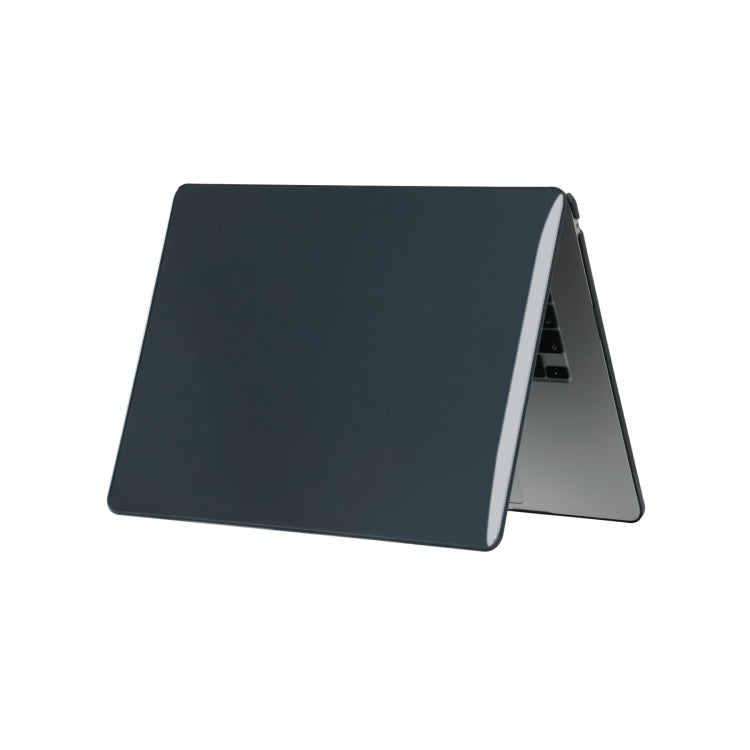 For MacBook Air 15.3 2024 A2941 (M2)/A3114 (M3) Laptop Frosted Hard Plastic Protection Case(Black) - MacBook Air Cases by PMC TechLife | Online Shopping South Africa | PMC TechLife | Buy Now Pay Later Mobicred