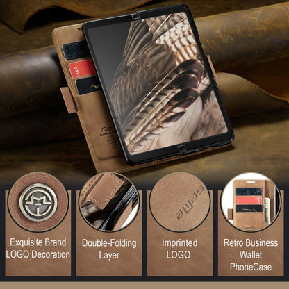 For Google Pixel Fold CaseMe 013 Multifunctional Horizontal Flip Leather Phone Case(Brown) - Google Cases by CaseMe | Online Shopping South Africa | PMC Jewellery | Buy Now Pay Later Mobicred