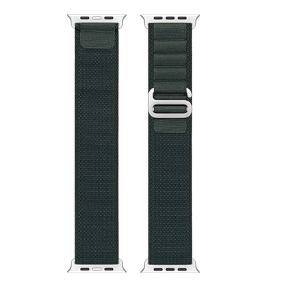 For Apple Watch Series 4 40mm DUX DUCIS GS Series Nylon Loop Watch Band(Green) - Watch Bands by DUX DUCIS | Online Shopping South Africa | PMC Jewellery | Buy Now Pay Later Mobicred