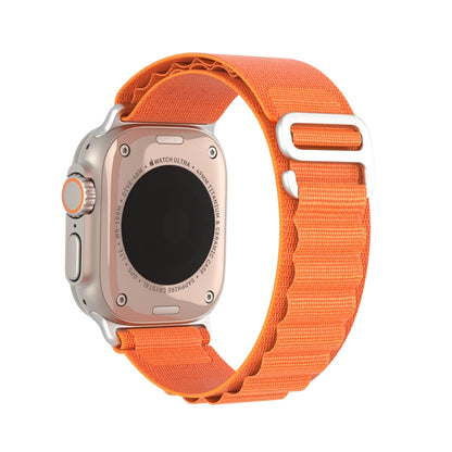 For Apple Watch 38mm DUX DUCIS GS Series Nylon Loop Watch Band(Orange) - Watch Bands by DUX DUCIS | Online Shopping South Africa | PMC Jewellery | Buy Now Pay Later Mobicred