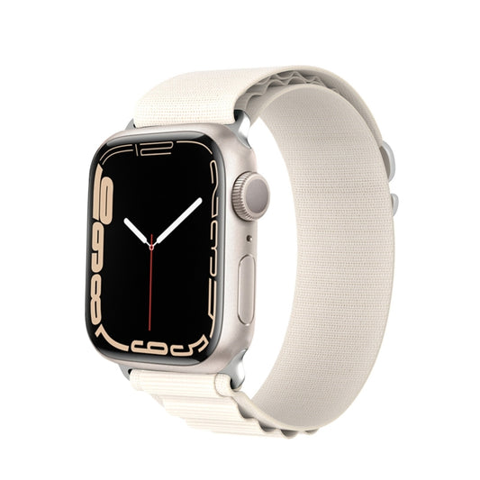 For Apple Watch Series 9 41mm DUX DUCIS GS Series Nylon Loop Watch Band(Starlight) - Watch Bands by DUX DUCIS | Online Shopping South Africa | PMC Jewellery | Buy Now Pay Later Mobicred