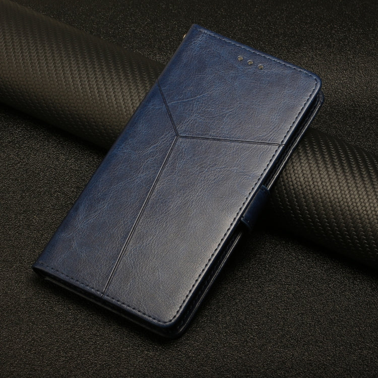 For Google Pixel 9 Y-shaped Pattern Flip Leather Phone Case(Blue) - Google Cases by PMC TechLife | Online Shopping South Africa | PMC TechLife | Buy Now Pay Later Mobicred