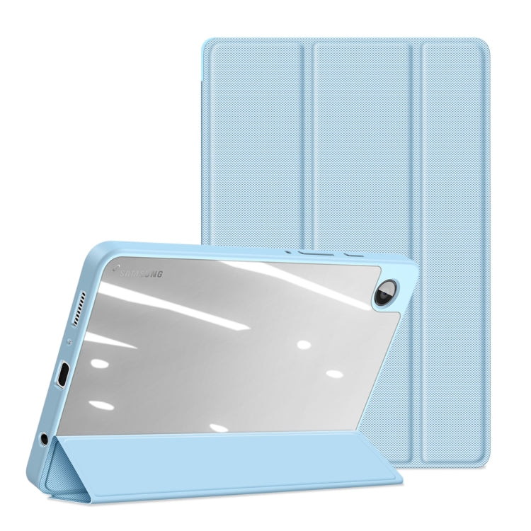 For Samsung Galaxy Tab A9 DUX DUCIS TOBY Series Antiskid Leather Tablet Case with Sleep / Wake-up Function(Blue) - Galaxy Tab A9 by DUX DUCIS | Online Shopping South Africa | PMC Jewellery | Buy Now Pay Later Mobicred