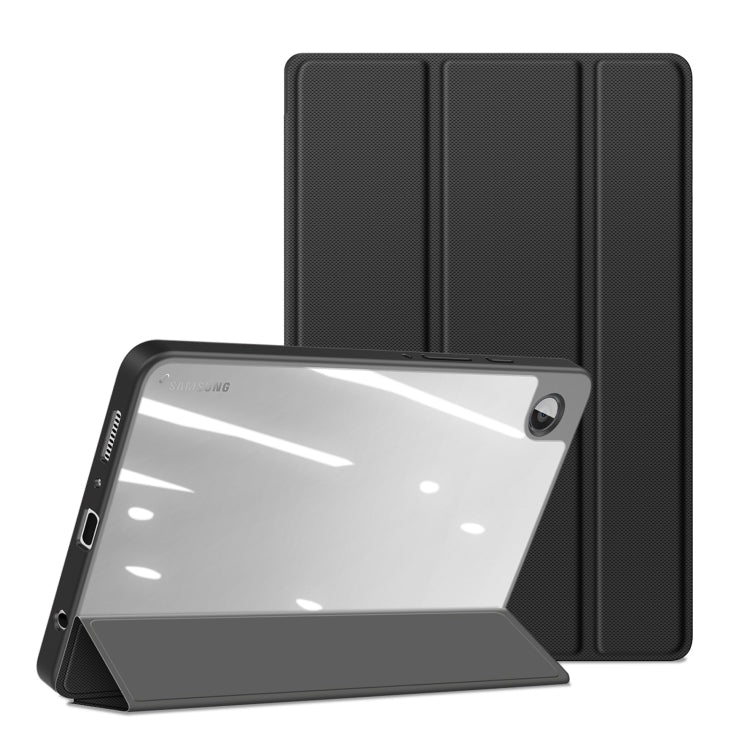 For Samsung Galaxy Tab A9 DUX DUCIS TOBY Series Antiskid Leather Tablet Case with Sleep / Wake-up Function(Black) - Galaxy Tab A9 by DUX DUCIS | Online Shopping South Africa | PMC Jewellery | Buy Now Pay Later Mobicred