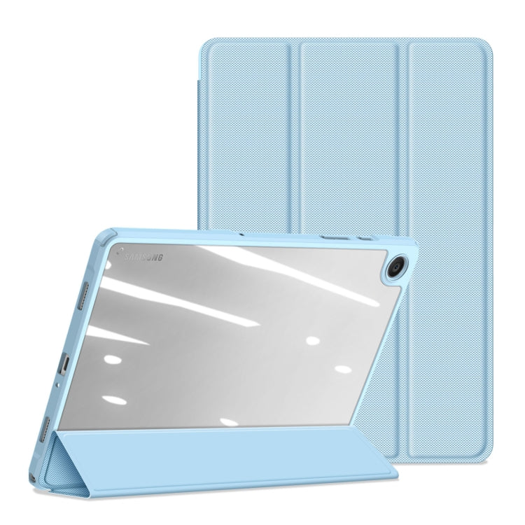 For Samsung Galaxy Tab A9+ DUX DUCIS TOBY Series Antiskid Leather Tablet Case with Sleep / Wake-up Function(Blue) - Galaxy Tab A9+ by DUX DUCIS | Online Shopping South Africa | PMC Jewellery | Buy Now Pay Later Mobicred