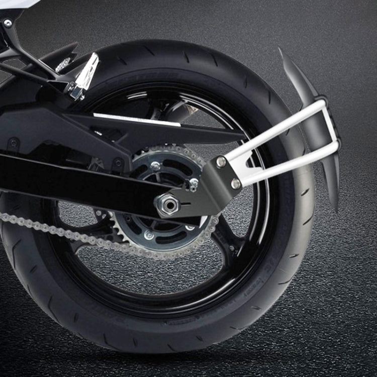 Motorcycle Stainless Steel Modified Rear Wheel Fender Dustproof Splash Flaps Mudguards Fender Guard, Style:D Style Foot - Others by PMC Jewellery | Online Shopping South Africa | PMC Jewellery | Buy Now Pay Later Mobicred