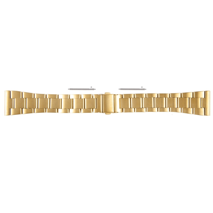 For Huawei Watch 4 22mm Three-bead Stainless Steel Watch Band(Gold) - free shipping - PMC TechLife - Order now!