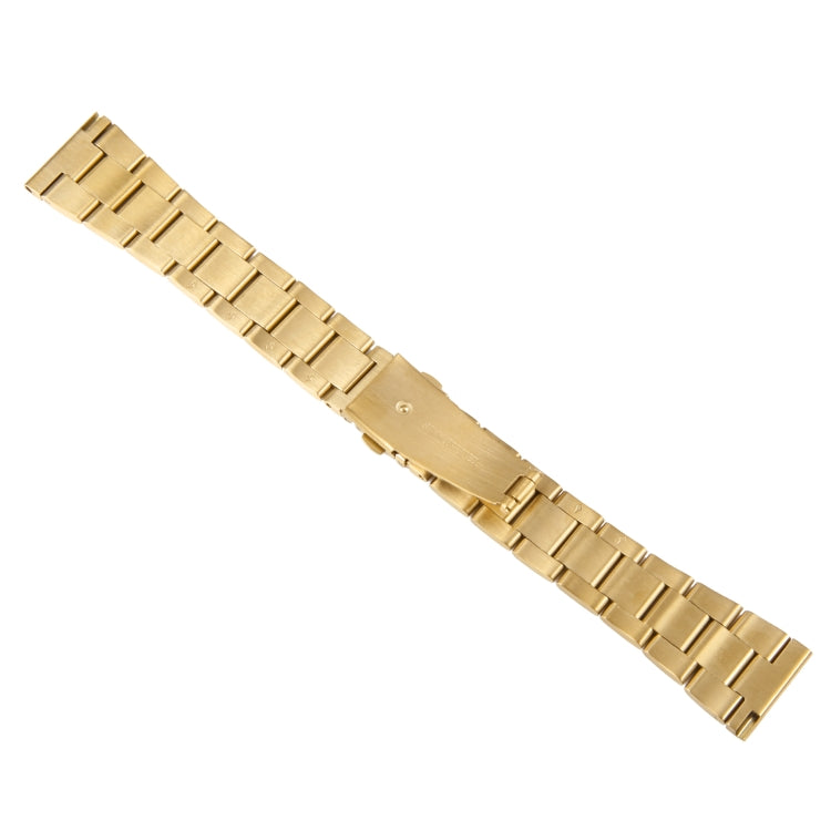 For Huawei Watch 4 22mm Three-bead Stainless Steel Watch Band(Gold) - free shipping - PMC TechLife - Order now!
