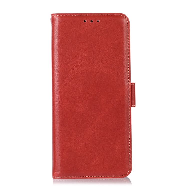 For Samsung Galaxy S24 Crazy Horse Top Layer Cowhide Leather Phone Case(Red) - Galaxy S24 5G Cases by PMC Jewellery | Online Shopping South Africa | PMC Jewellery | Buy Now Pay Later Mobicred