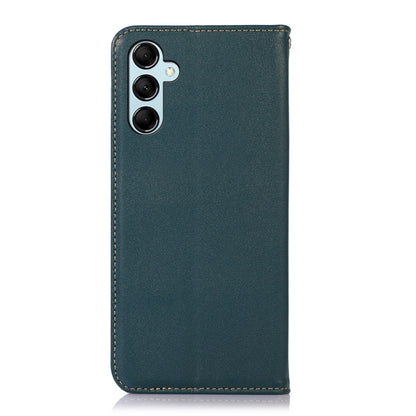 For Samsung Galaxy S24 KHAZNEH Nappa Top Layer Cowhide Leather Phone Case(Green) - Galaxy Phone Cases by PMC Jewellery | Online Shopping South Africa | PMC Jewellery | Buy Now Pay Later Mobicred