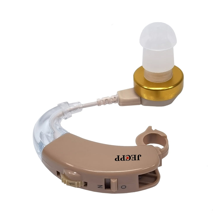 KAIXINWEI F-136 DC1.5V Earhook Hearing Aid Sound Amplifier(Khaki) - Hearing Aids by PMC TechLife | Online Shopping South Africa | PMC TechLife | Buy Now Pay Later Mobicred