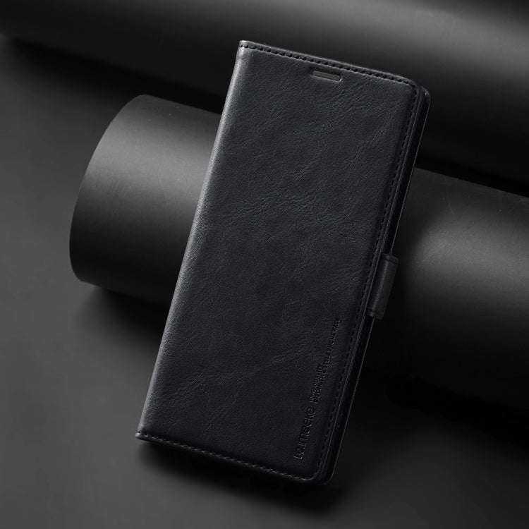 For Samsung Galaxy S24 Ultra LC.IMEEKE RFID Anti-theft Leather Phone Case(Black) - free shipping - PMC Jewellery - Order now!