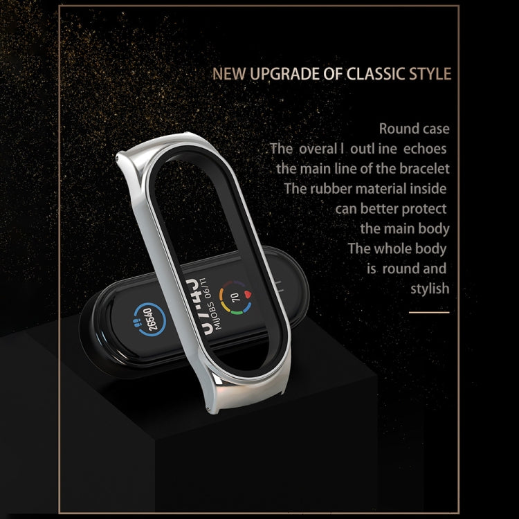 For Xiaomi Mi Band 8 Mijobs CS Case Milan Buckle Metal Watch Band(Silver) - free shipping - PMc TechLife - Order now!