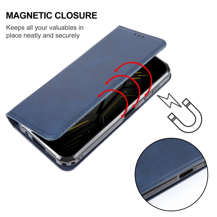 For Ulefone Armor 22 Magnetic Closure Leather Phone Case(Blue) - Ulefone Cases by PMC Jewellery | Online Shopping South Africa | PMC Jewellery | Buy Now Pay Later Mobicred