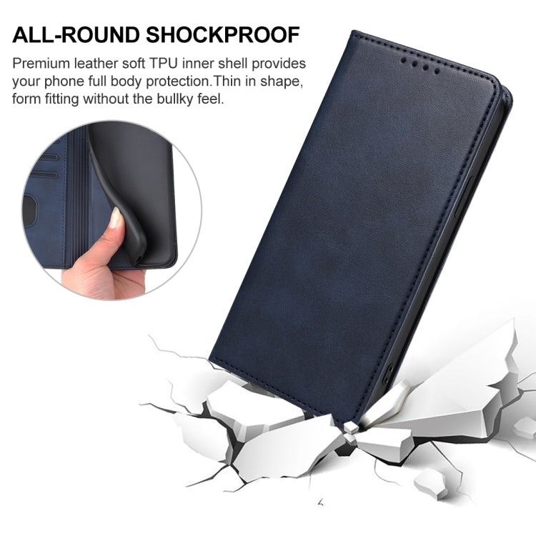 For Ulefone Armor X12 Magnetic Closure Leather Phone Case(Blue) - Ulefone Cases by PMC Jewellery | Online Shopping South Africa | PMC Jewellery | Buy Now Pay Later Mobicred