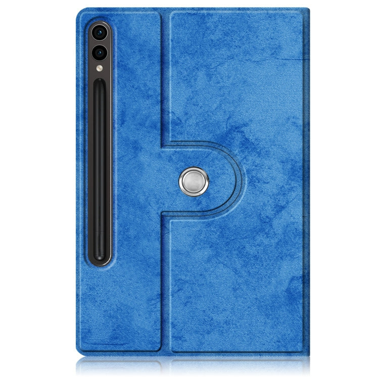 For Samsung Galaxy Tab S9+ 360 Rotation Stand Smart Leather Tablet Case(Blue) - Galaxy Tab S9+ Cases by PMC Jewellery | Online Shopping South Africa | PMC Jewellery | Buy Now Pay Later Mobicred