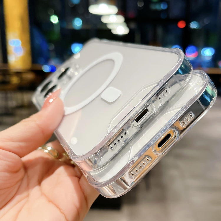 For iPhone 16 Pro Space MagSafe Acrylic Hybrid TPU Phone Case(Transparent) - iPhone 16 Pro Cases by PMC Jewellery | Online Shopping South Africa | PMC Jewellery | Buy Now Pay Later Mobicred