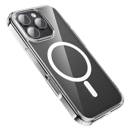 For iPhone 16 Pro hoco MagSafe Magnetic Series Airbag Shockproof Phone Case(Transparent) - iPhone 16 Pro Cases by hoco | Online Shopping South Africa | PMC Jewellery | Buy Now Pay Later Mobicred