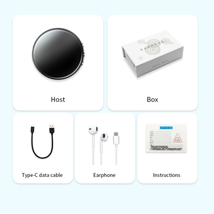 JNN M29 Portable Noise Reduction Smart Voice Control Magnetic Recorder, Memory:8GB - Recording Pen by JNN | Online Shopping South Africa | PMC TechLife | Buy Now Pay Later Mobicred