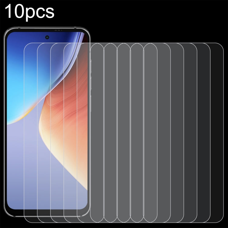 For Blackview A96 10pcs 0.26mm 9H 2.5D Tempered Glass Film - free shipping - PMC TechLife - Order now!