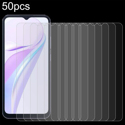 For Blackview WAVE 6C 50pcs 0.26mm 9H 2.5D Tempered Glass Film - For Blackview by PMC Jewellery | Online Shopping South Africa | PMC Jewellery