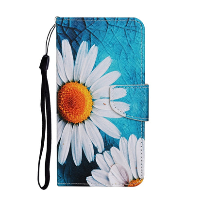 For iPhone 16 Pro 3D Colored Drawing Flip Leather Phone Case(Chrysanthemum) - iPhone 16 Pro Cases by PMC Jewellery | Online Shopping South Africa | PMC Jewellery | Buy Now Pay Later Mobicred