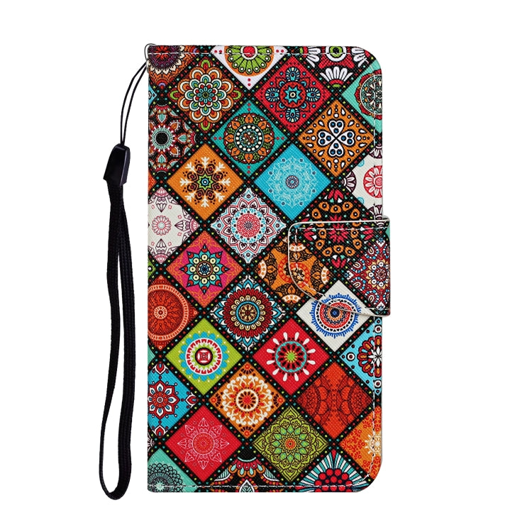 For iPhone 16 3D Colored Drawing Flip Leather Phone Case(Ethnic Totem) - iPhone 16 Cases by PMC Jewellery | Online Shopping South Africa | PMC Jewellery | Buy Now Pay Later Mobicred