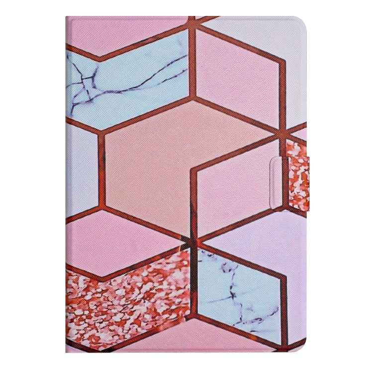 For Amazon Kindle Fire Max 11 Colored Drawing Marble Smart Leather Tablet Case(Splicing Marble) - Amazon by PMC TechLife | Online Shopping South Africa | PMC TechLife | Buy Now Pay Later Mobicred