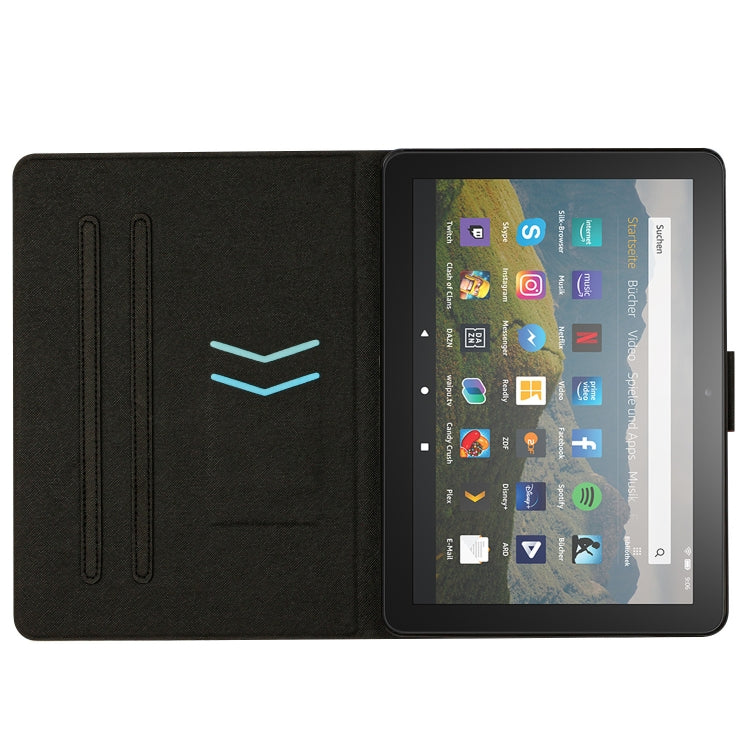 For Amazon Kindle Fire Max 11 Solid Color Stitching Smart Leather Tablet Case(Grey) - Amazon by PMC TechLife | Online Shopping South Africa | PMC TechLife | Buy Now Pay Later Mobicred