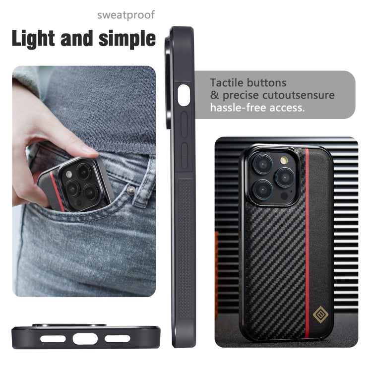 For OPPO Find N3 Flip LC.IMEEKE 3 in 1 Carbon Fiber Texture Shockproof Phone Case(Black) - OPPO Cases by LC.IMEEKE | Online Shopping South Africa | PMC TechLife | Buy Now Pay Later Mobicred