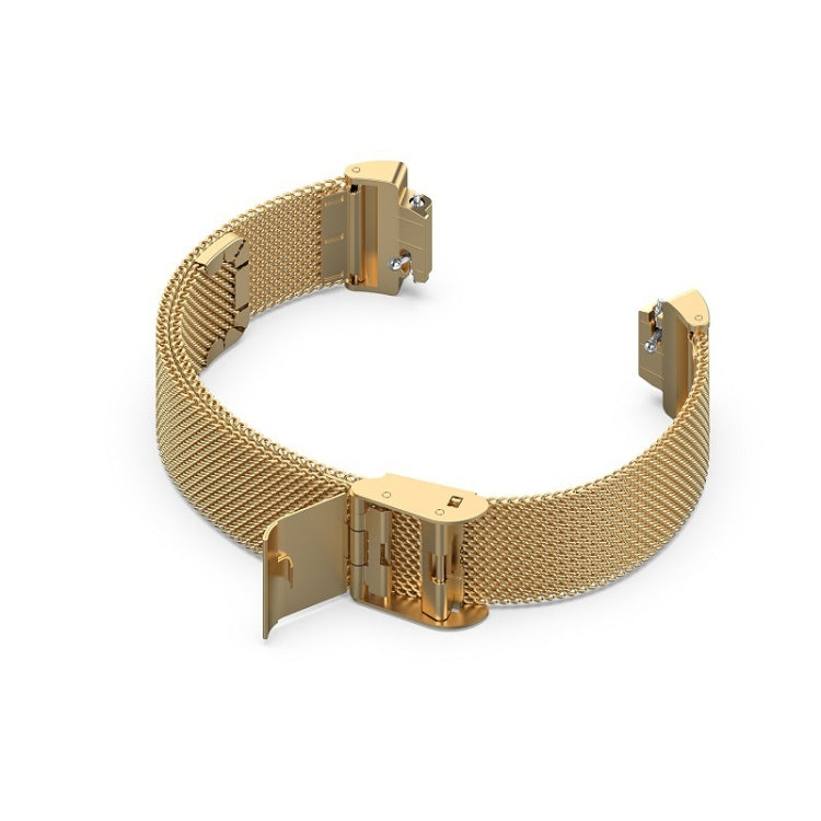 For Fitbit Inspire 3 Buckle Fine Mesh Stainless Ssteel Watch Band(Gold) - free shipping - PMC TechLife - Order now!