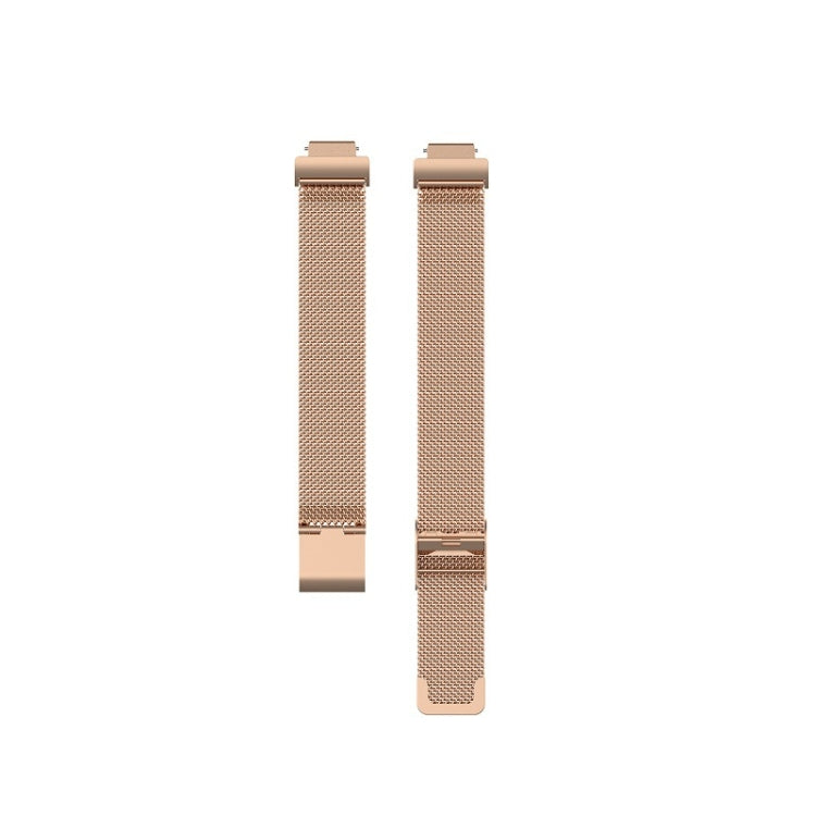 For Fitbit Inspire 3 Buckle Fine Mesh Stainless Ssteel Watch Band(Rose Gold) - free shipping - PMC TechLife - Order now!