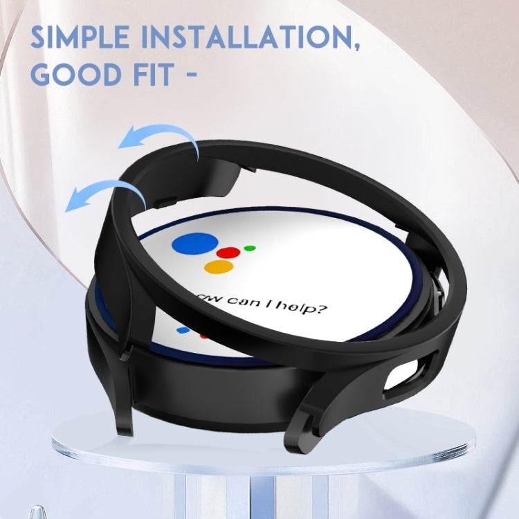 For Samsung Galaxy Watch 6 40mm Half-inclusive PC Watch Protective Case(Starlight Color) - Watch Cases by PMC TechLife | Online Shopping South Africa | PMC TechLife