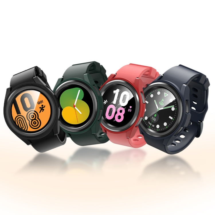 For Samsung Galaxy Watch 6 Classic 43mm Half-inclusive PC Watch Protective Case(Light Green) - Watch Cases by PMC TechLife | Online Shopping South Africa | PMC TechLife
