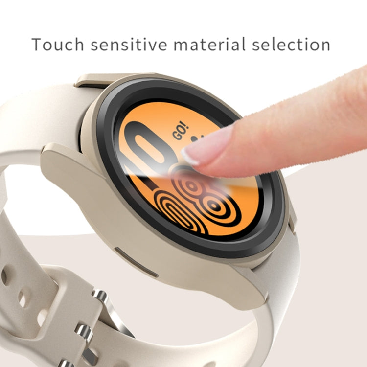 For Samsung Galaxy Watch 6 Classic 43mm Half-inclusive PC Watch Protective Case(Starlight Color) - Watch Cases by PMC TechLife | Online Shopping South Africa | PMC TechLife