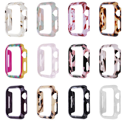 For Apple Watch Ultra 2 / Ultra 49mm Printed Resin PC Watch Case(Red Pink) - Watch Cases by PMC Jewellery | Online Shopping South Africa | PMC Jewellery | Buy Now Pay Later Mobicred