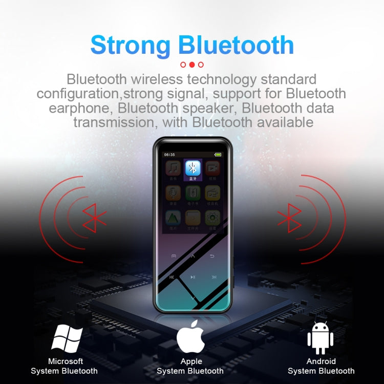 16GB M15 Multi-function Smart Voice Recorder MP3 Hifi Sound Music Player Walkman, Bluetooth Version - Other Style by PMC Jewellery | Online Shopping South Africa | PMC Jewellery | Buy Now Pay Later Mobicred