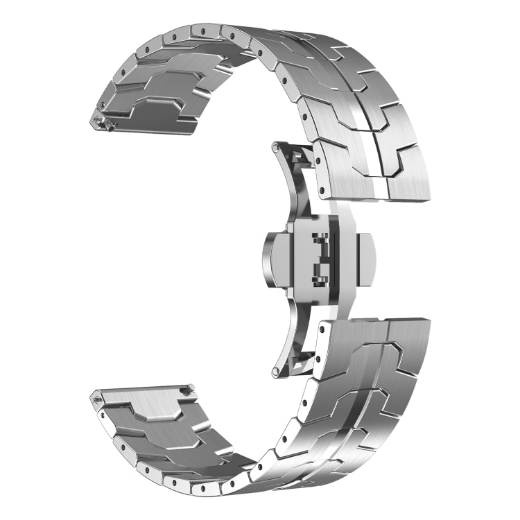 For Samsung Galaxy Watch 6 / 6 Classic Stainless Steel Metal Watch Band(Silver) - free shipping - PMC TechLife - Order now!