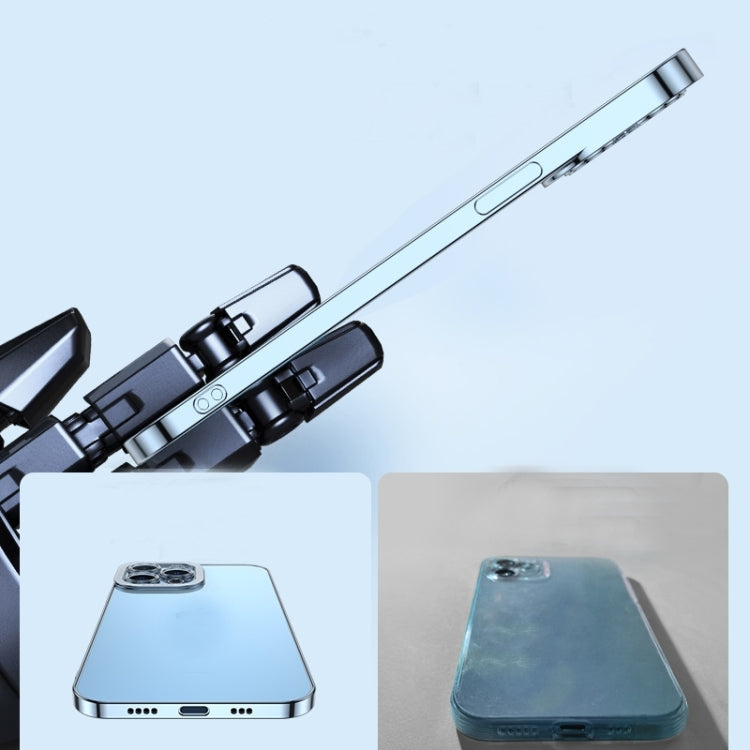 For iPhone 15 Pro Max Electroplating TPU Phone Case(Silver) - iPhone 15 Pro Max Cases by PMC TechLife | Online Shopping South Africa | PMC TechLife