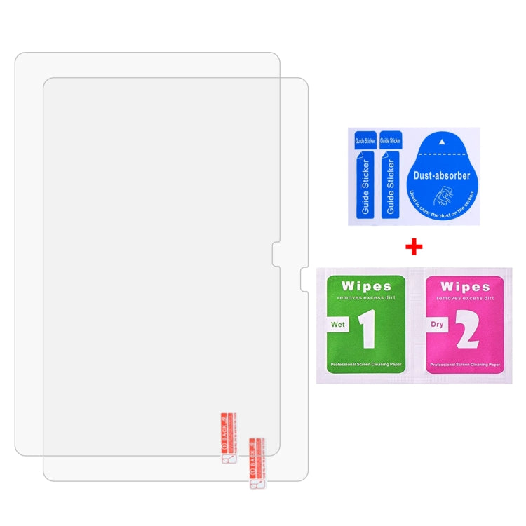 For Blackview Tab 10 Pro 2pcs 9H 0.3mm Explosion-proof Tempered Glass Film - Others by PMC TechLife | Online Shopping South Africa | PMC TechLife