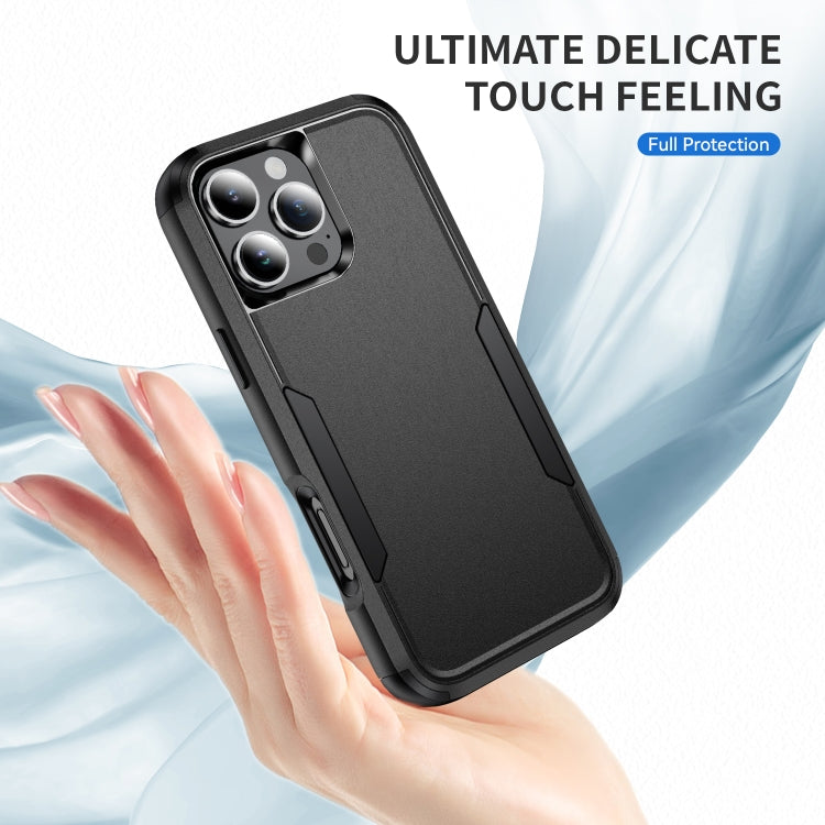 For iPhone 16 Pro Max Commuter Shockproof TPU + PC Phone Case(Black) - iPhone 16 Pro Max Cases by PMC Jewellery | Online Shopping South Africa | PMC Jewellery | Buy Now Pay Later Mobicred