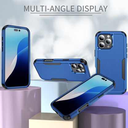 For iPhone 16 Pro Commuter Shockproof TPU + PC Phone Case(Royal Blue+Black) - iPhone 16 Pro Cases by PMC Jewellery | Online Shopping South Africa | PMC Jewellery | Buy Now Pay Later Mobicred