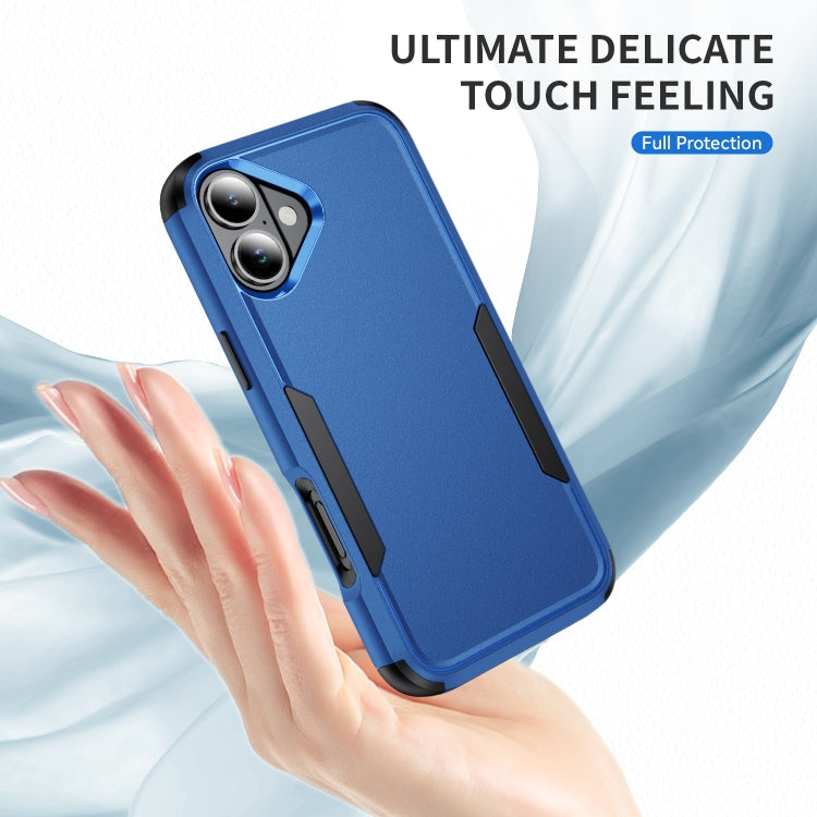 For iPhone 16 Plus Commuter Shockproof TPU + PC Phone Case(Royal Blue+Black) - iPhone 16 Plus Cases by PMC Jewellery | Online Shopping South Africa | PMC Jewellery | Buy Now Pay Later Mobicred