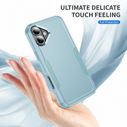 For iPhone 16 Commuter Shockproof TPU + PC Phone Case(Grey Green) - iPhone 16 Cases by PMC Jewellery | Online Shopping South Africa | PMC Jewellery | Buy Now Pay Later Mobicred