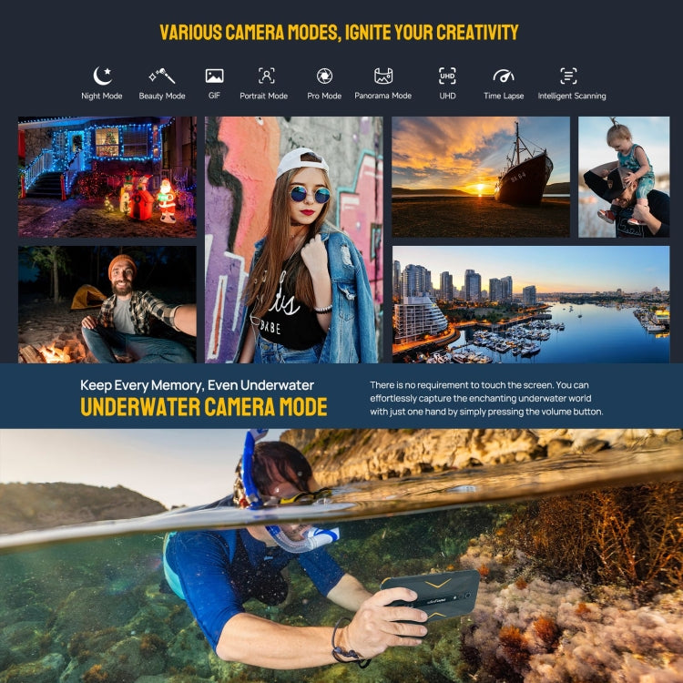 Ulefone Armor X12 Pro, 4GB+64GB, IP68/IP69K Rugged Phone, 5.45 inch Android 13 MediaTek Helio G36 Octa Core, Network: 4G, NFC(Some Orange) - free shipping - PMC TechLife - Order now!